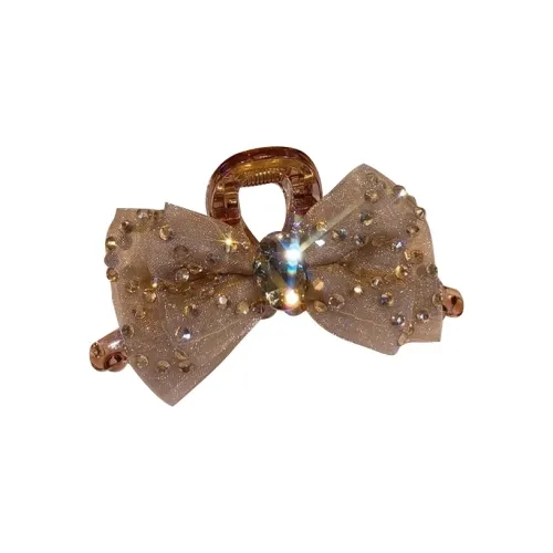 Jiuyi Rhinestone Acrylic Hair Clips Women's