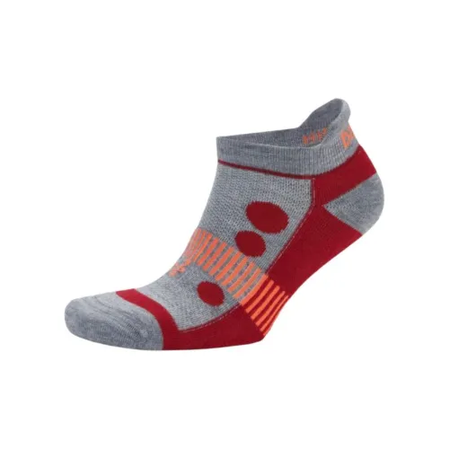 BALEGA Низкие носки унисекс 1 упаковка средний серый красный