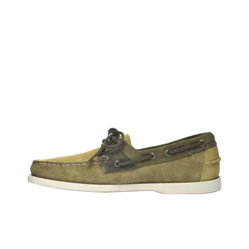 Sebago Топсайдеры Армейский зеленый Мужской