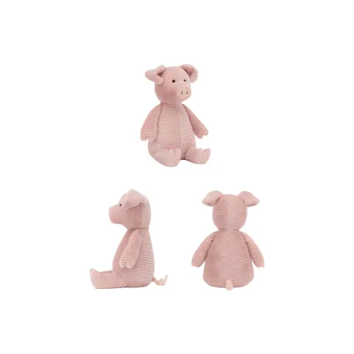 JELLYCAT Farm Animal Collection Quark The Поросенок Кукла Плюшевая Кукла 28 см Рекомендуемая Высота в Сидячем Положении