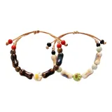 Милый браслет для пары с кошачьей лапой