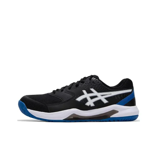 Asics Gel Dedicate 8 Low Топ Теннисные Кроссовки Мужские Черные Синие Белые