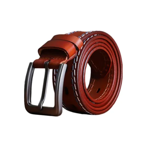 STUFFER Ремень из натуральной коровьей кожи мужской ширина 3,5 см