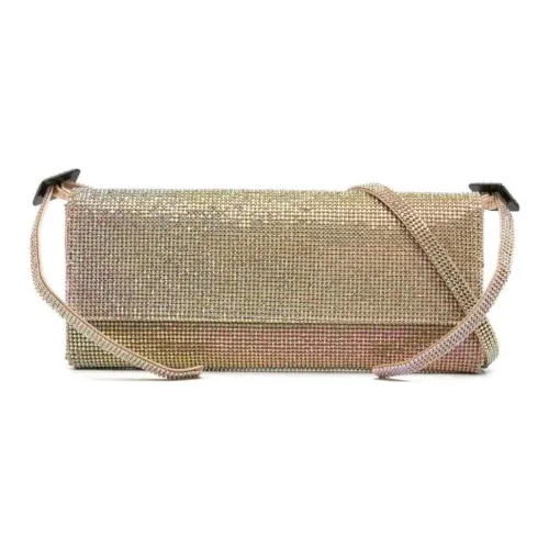 BENEDETTA BRUZZICHES Стразы Сумка на плечо Женская Золотая