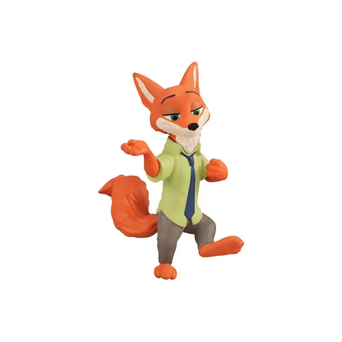 BANDAI X Disney Микки маус Hugcot Friend 2nd Edition Ник Джуди Счастливый Draw Целая коробка 6 шт