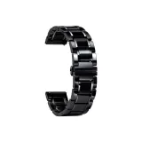 Пять Керамика Ремешок-Черный/Серебряный Циферблат