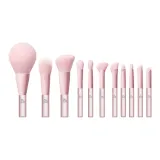 Пол-Карамель Коричневый Персик Мини Набор Щеток для Макияжа из 11 штук