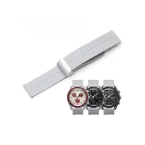 Светло-серый, серебристый, пряжка в форме Луны/Ртути/Плутона, стиль позиционирования.