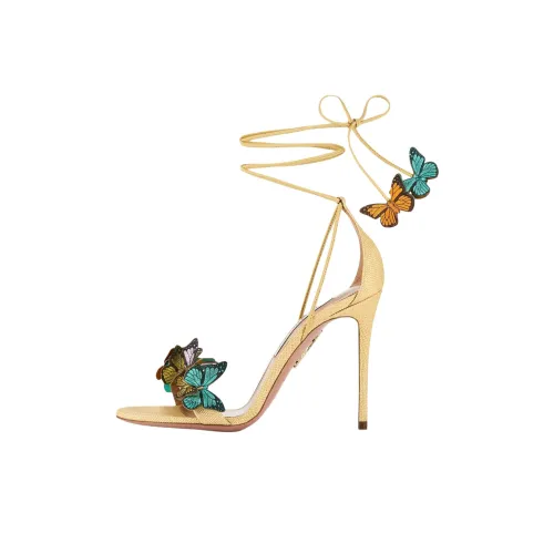 AQUAZZURA one Ремень Сандалии Светло-янтарный Женские