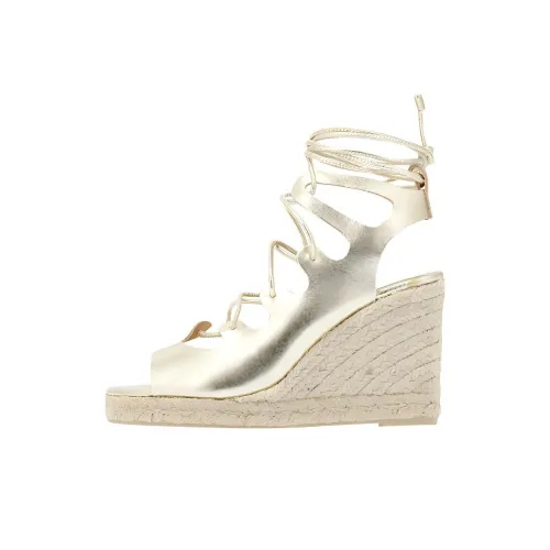 Castaner x ANCIENT GREEK SANDALS Antigone Модные сандалии 9 см Женские Золотые