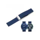 Королевский синий, серебристая пряжка - Neptune/Земля, стиль позиционирования.