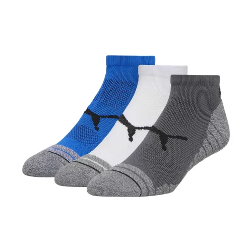 PUMA 1 комплект 3 пачки синих мужских носков