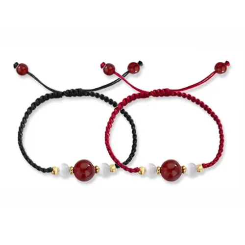 MUYAN Цветная глазурь Удача Браслет Унисекс