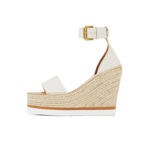 See By Chloe One Ремень Сандалии 11,5 см Женские Бежевые