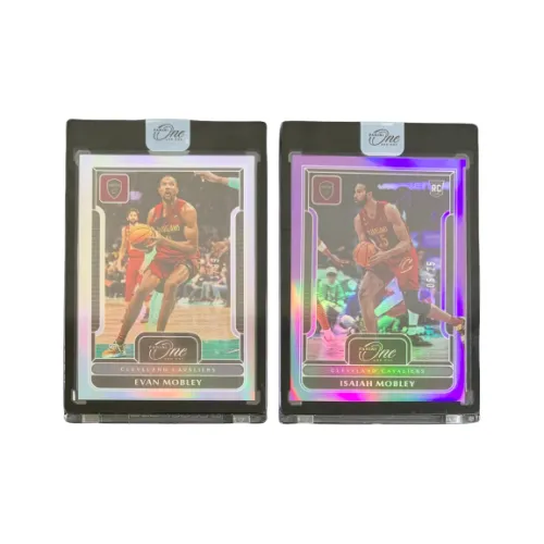 PANINI 2022 23 OneAndOne Рыцарь Эван Mobley 21 99 Серебряный Fold+Isaiah Mobley 05 25 Фиолетовый Fold Игрок Карта Набор