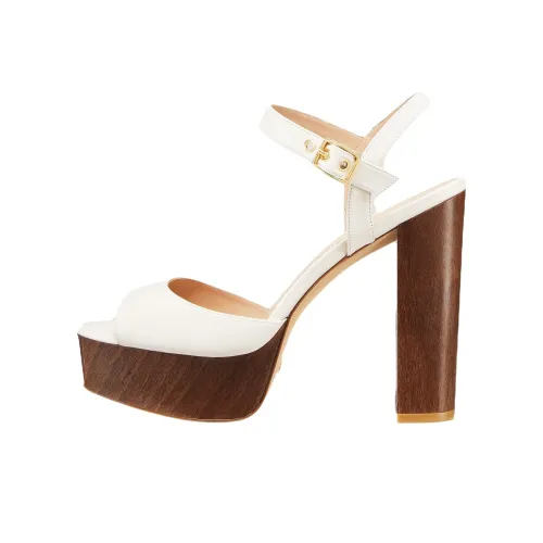 Stuart Weitzman SW Ryder 95 one Ремень Сандалии 13 см Женские Белые