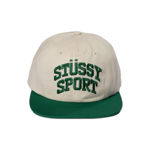 Stussy Хлопок Кепки Мужские Зеленые