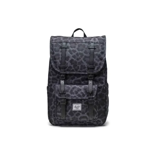 Herschel Экологичный Переработанный Ткань Рюкзак Унисекс Цифровой Леопард Черный