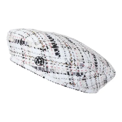 Maison Michel Хлопок Береты Женские Белые Многоцветные