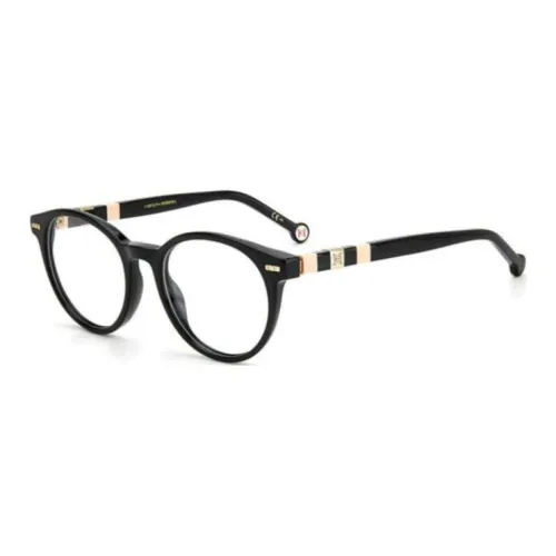 CarolinaHerrera Ацетатные Овалные Оправы для Очков Женские Черные