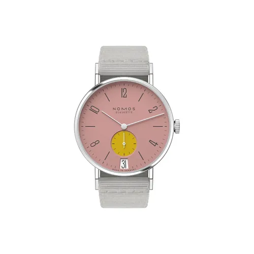 NOMOS Ручной Механический Movement Унисекс Часы 37,5 мм Розовые