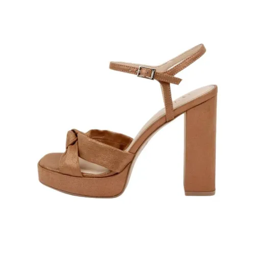 Badgley Mischka Valencia One Strap Sandals 9cm Women's Brown