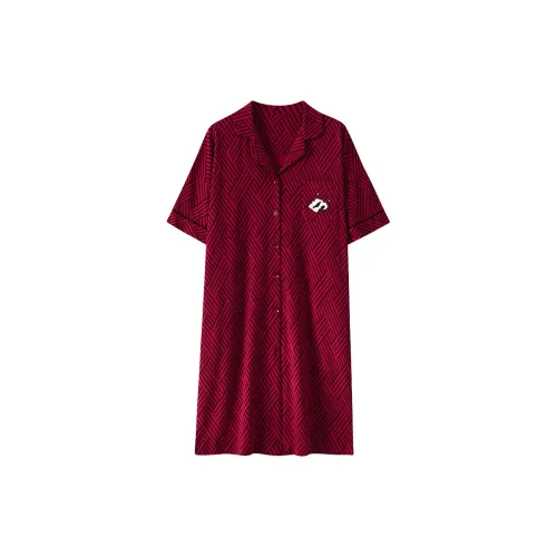 MADALLO Ночная сорочка Женская Бордовая