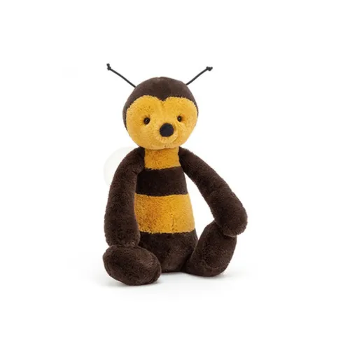 JELLYCAT Коллекция вдохновленная насекомыми Bashful Пчелка Куклы Плюшевая кукла 31 см высокая