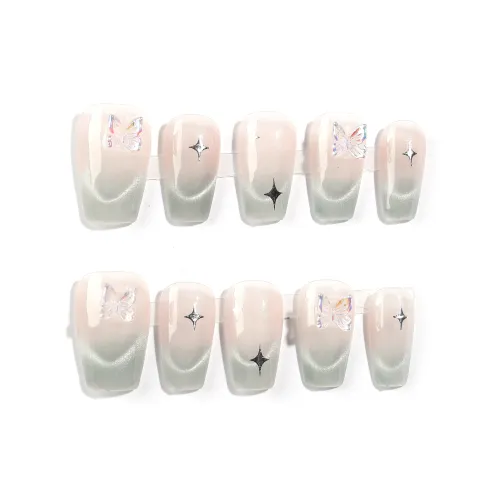 KDOW Starlight Mint Princess Artificial Nail MID Длина (длина) 19 мм