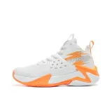 Белый и оранжевый