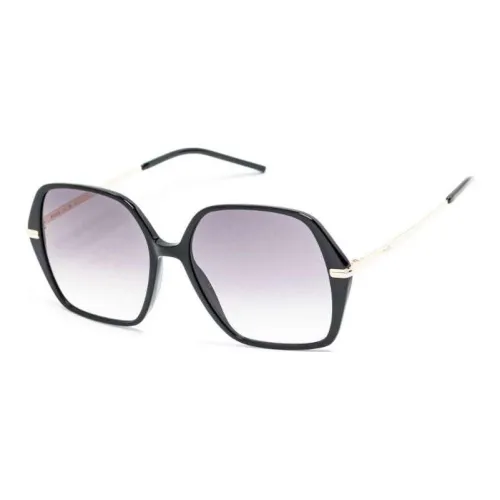 BOSS Нерегулярная форма Солнцезащитные очки Женские Черный