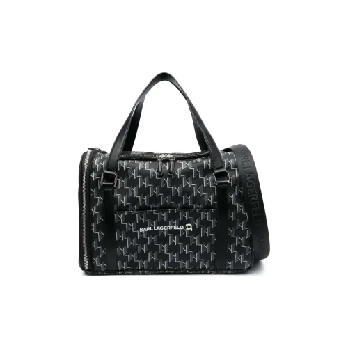 KARL LAGERFELD Полиуретан ПЭТ Сумка для переноски Унисекс Черный