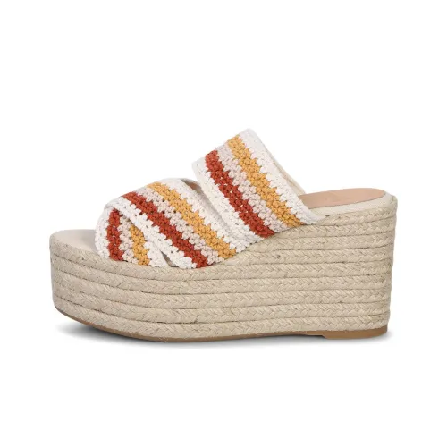 Castañer Slip-resistant Слипоны Женские Бежевые