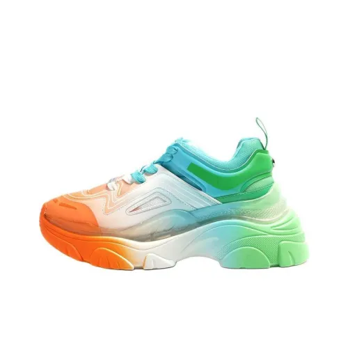 STEVE MADDEN Низкий топ массивные кроссовки женские многоцветные