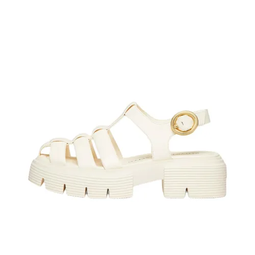 Stuart Weitzman SW Nolita Сандалии в римском стиле Женские Белые