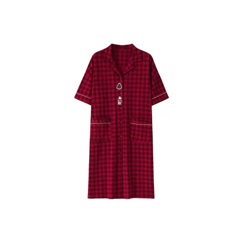 MADALLO Ночная сорочка Женская Бордовая