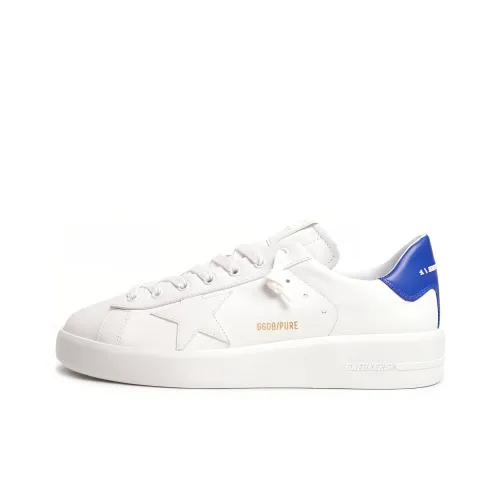 Golden Goose Purestar Скейтборд Кроссовки Мужские Белые Синие