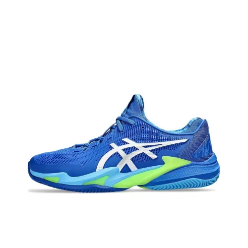 Asics Court FF 3 Novak Clay Low Top Теннисные Кроссовки Мужские Blue