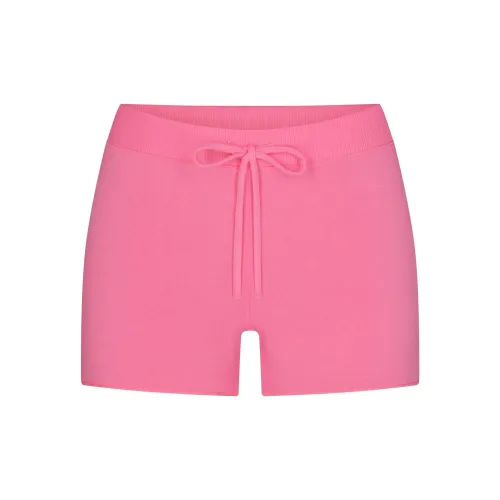 SKIMS Cotton Jersey Short Boxers Women's Sugar Pink