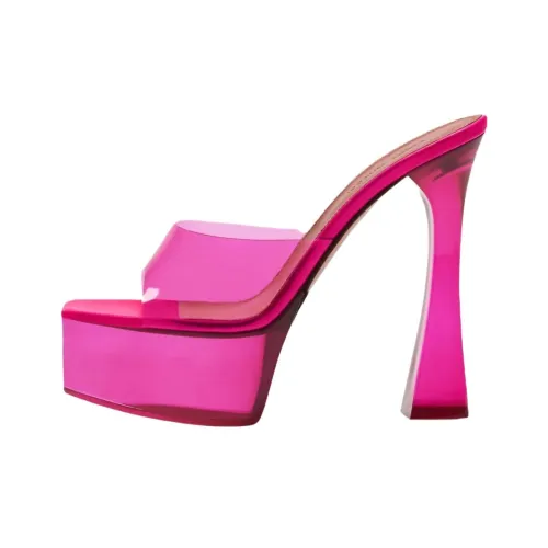 AMINA MUADDI Слипоны 14 см Женские Розовые