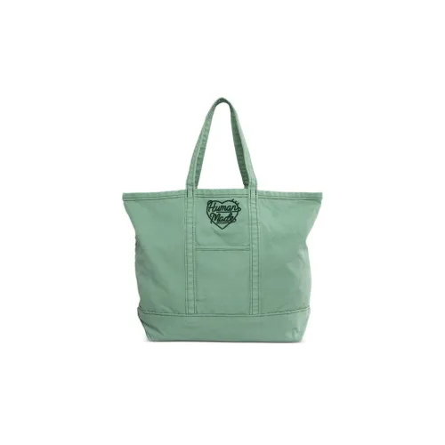 HUMAN MADE Ткань Тоут Сумка Сумка для покупок Сумка Обычная Мужская Зеленая