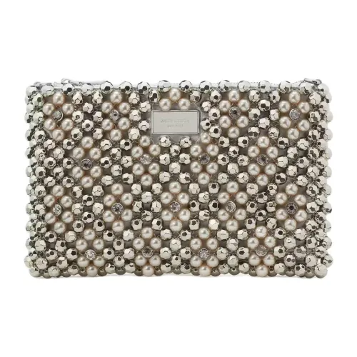 Kate Spade Сатиновая ткань Сумка через плечо Женская Платиновый серый Металл