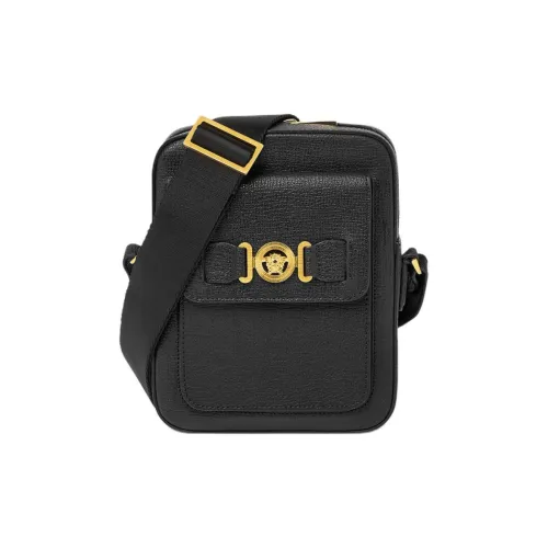 VERSACE MEDUSA BIGGIE серия Сумка через плечо из козьей кожи Мужская