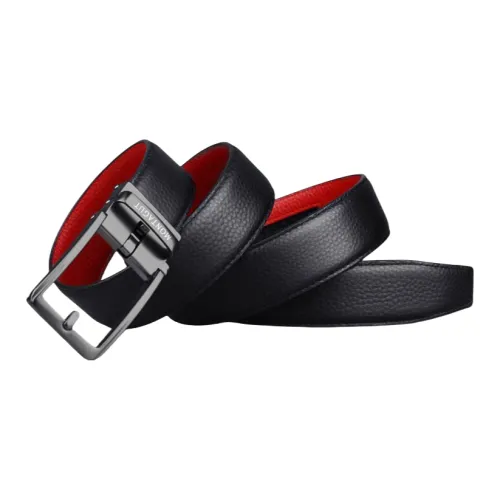 Montagut Ремни из крупнозернистой текстуры коровьей кожи мужские ширина 3,5 см