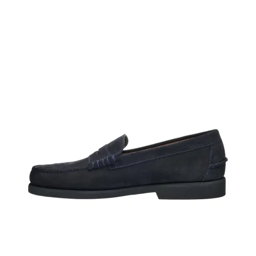 Sebago Dan Suede PO Loafers Men's Navy Blue