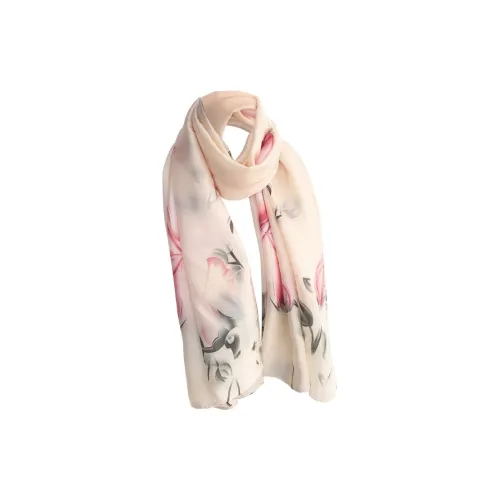 VINEY Шарфы из шелка тутового дерева Женские