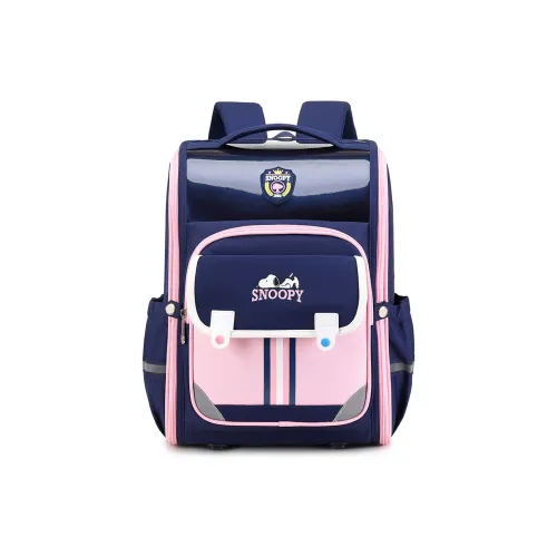 SNOOPY Полиэстер и Ткань Рюкзак для школьников Elementary School Student Backpack Детский Розовый Синий Красный