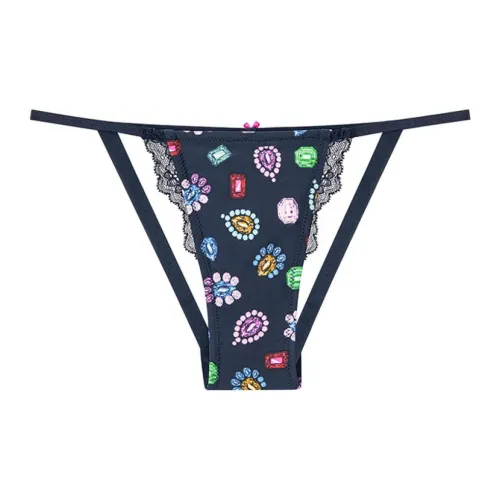 Victoria's Secret Dream Angels Нижнее белье Женское 1 упаковка Colored Gemstone С принтом