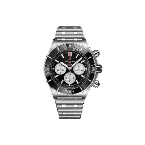 BREITLING Автоматический Механический Часы Мужские Mechanical Chronograph Collection 44 мм Черные
