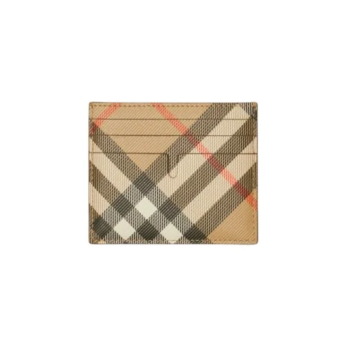 Burberry Полиуретан с Полиэстером Картхолдер Мужской Песочный